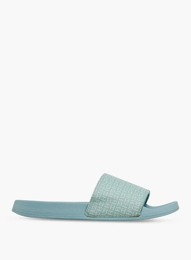Flora Bella By Shoexpress Flora Bella Women Monogram Floral Print Slides