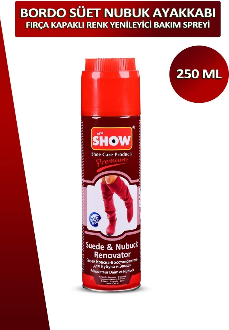 Dopar Show Brush Cover Suede and Nubuck Color Renewal Care Spray 250 ml