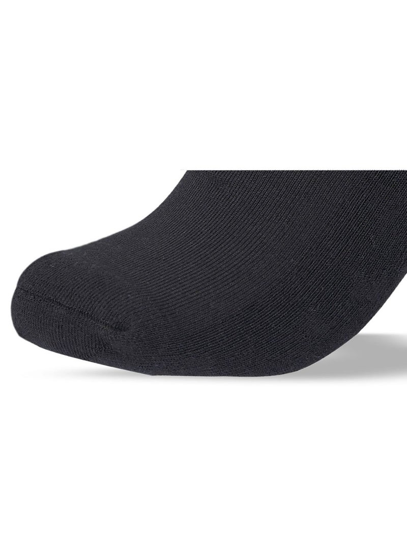 سام سوكس مجموعة من 3 جوارب رياضية نصف فوطة للنساء، أسود سادة 36-40 EU - Image 4