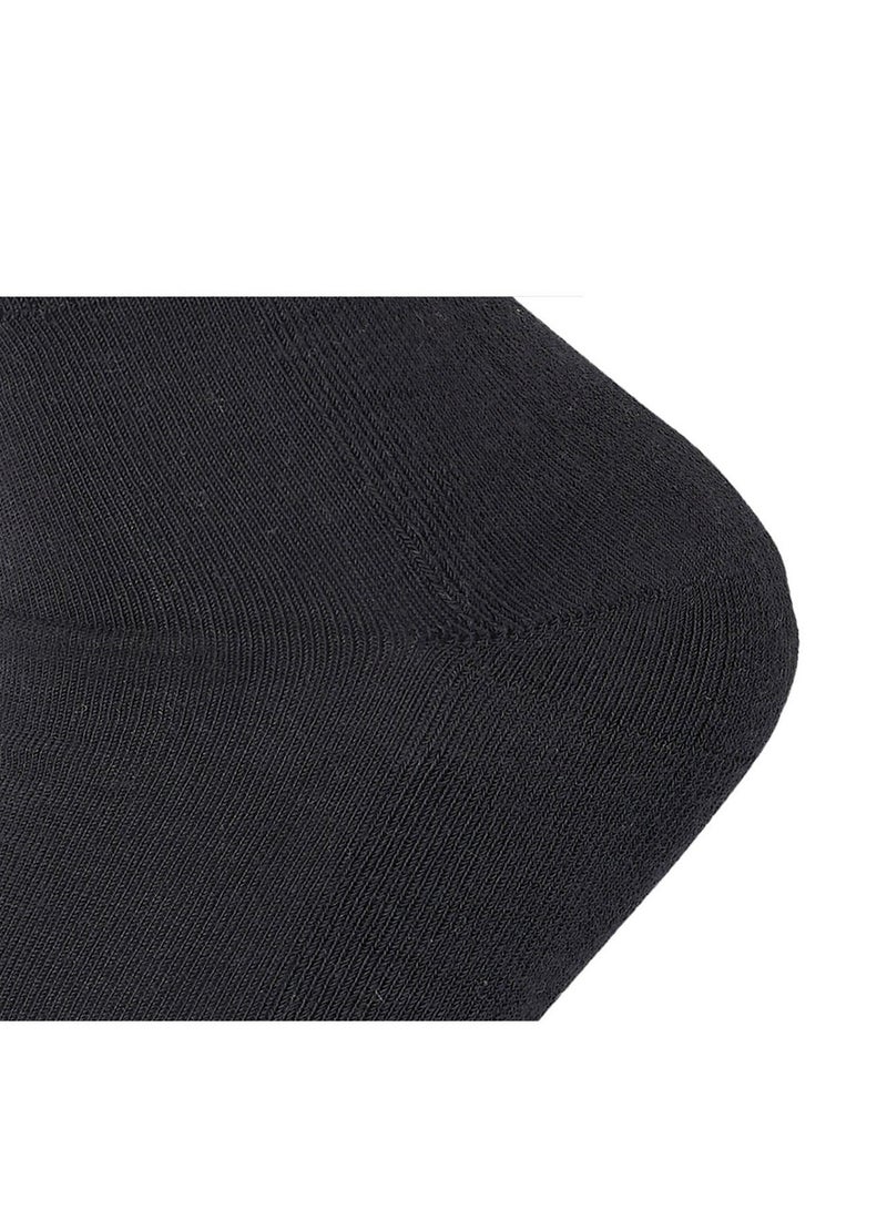 سام سوكس مجموعة من 3 جوارب رياضية نصف فوطة للنساء، أسود سادة 36-40 EU - Image 5