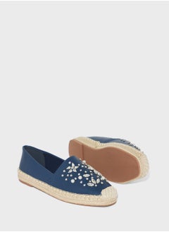 ELLA Floral Diamante Espadrille  - Image 3