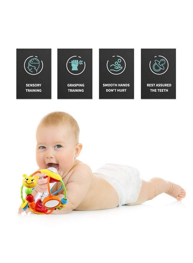 Yiosion Baby Toys 6 To 12 Monthsbaby Rattle Activity Ball Shaker Grab And Spin Rattle Crawling Educational Toys Gift For 3 6 9 12 Months Baby Infant Boys Girls - Image 4