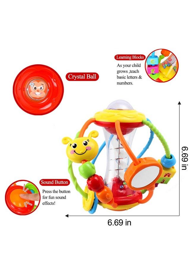 Yiosion Baby Toys 6 To 12 Monthsbaby Rattle Activity Ball Shaker Grab And Spin Rattle Crawling Educational Toys Gift For 3 6 9 12 Months Baby Infant Boys Girls - Image 5