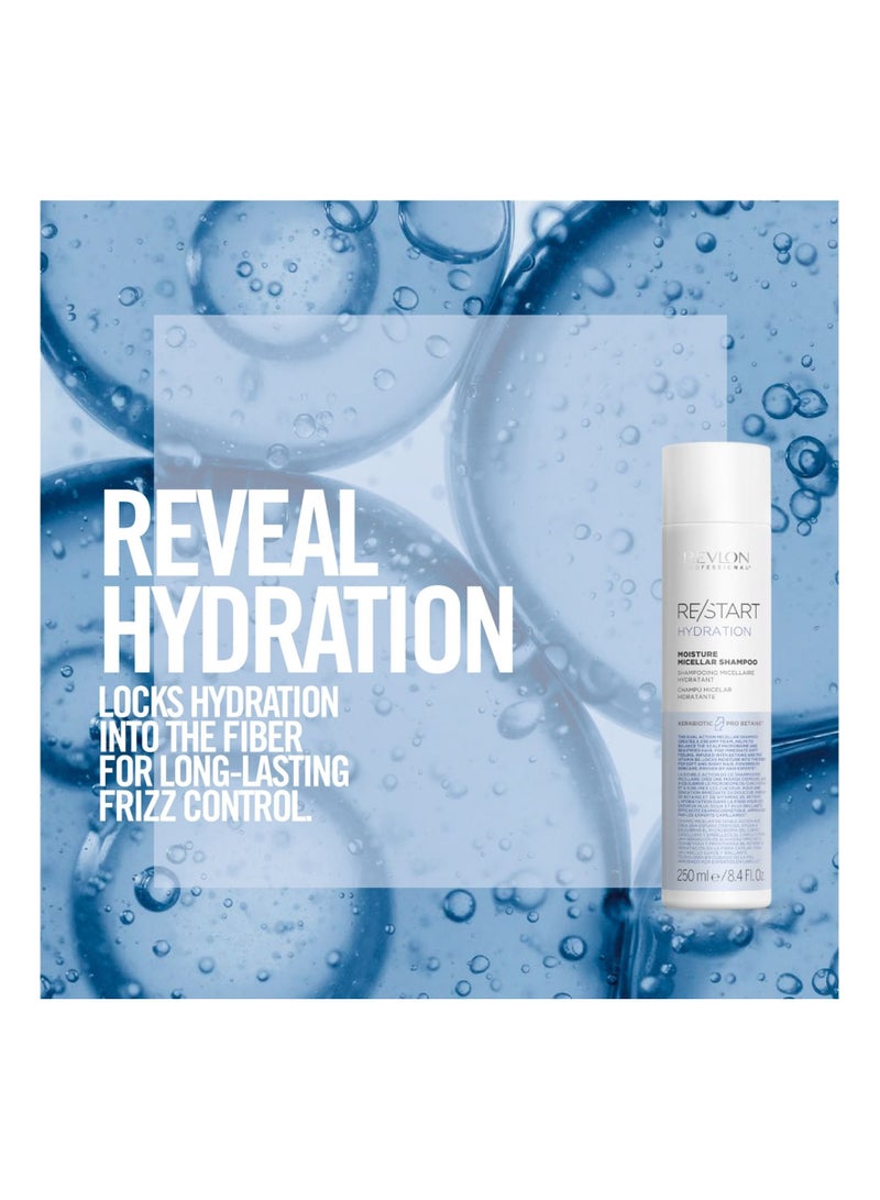 Revlon Professional Restart Hydration Micellar Moisture Shampoo  250 Ml - Image 2