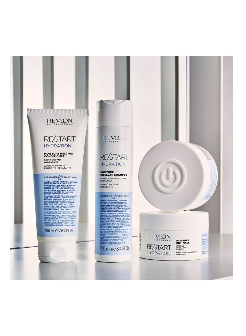 Revlon Professional Restart Hydration Micellar Moisture Shampoo  250 Ml - Image 3