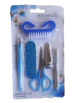 Generic Multi-colour hand and foot care pedicure set 