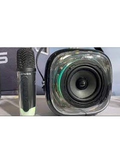Lenyes Lenyes S226 speaker bluetooth portable wireless karaoke RGB original,BLACK  - Image 4