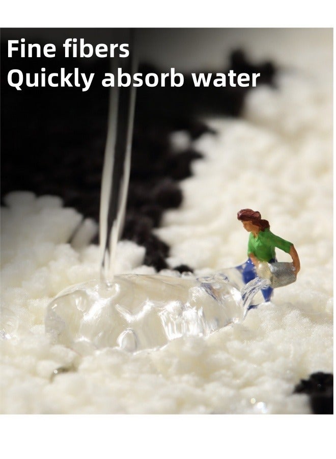 Plush Bathroom Rug Mat Extra Soft and Absorbent Microfiber Bath Rugs Machine Washable,Non-Slip Quick Drying Floor Bath Tub Mat for Bathroom Kitchen,Toilet Rug for Tub Washable,40*60cm - Image 3