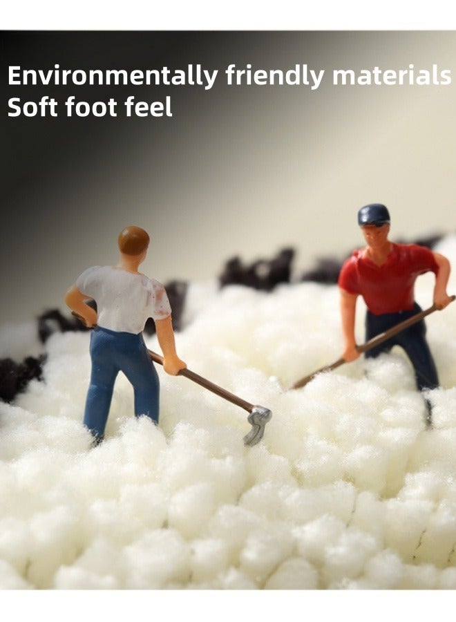 Plush Bathroom Rug Mat Extra Soft and Absorbent Microfiber Bath Rugs Machine Washable,Non-Slip Quick Drying Floor Bath Tub Mat for Bathroom Kitchen,Toilet Rug for Tub Washable,40*60cm - Image 5