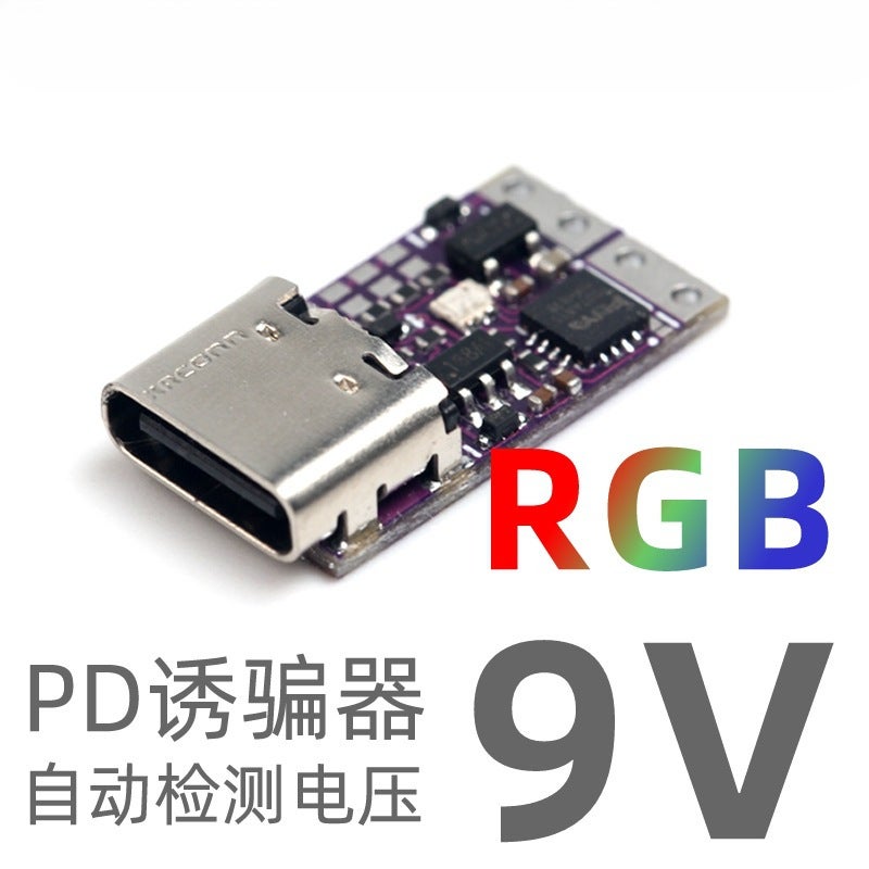 Pdc004-Public Version Pd Decoy Pd2/3/Qc4 To Dc Dc Trigger Adapter Charging Notebook 9121520V - Image 1