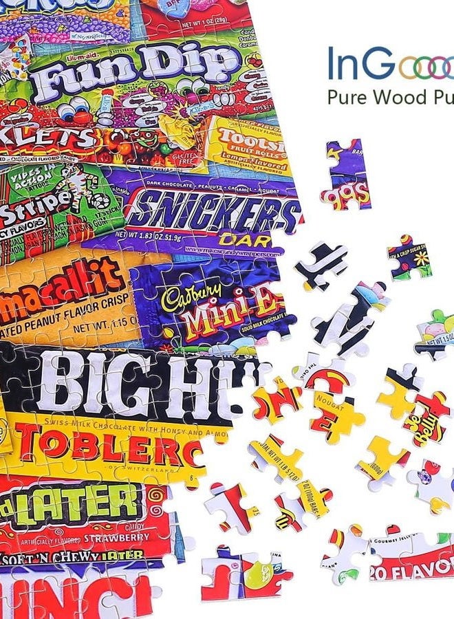Ingooood Jigsaw puzzle-2018 Collector Series – Crazy Candy - 1000 Pieces for Adult Graduation - Image 5