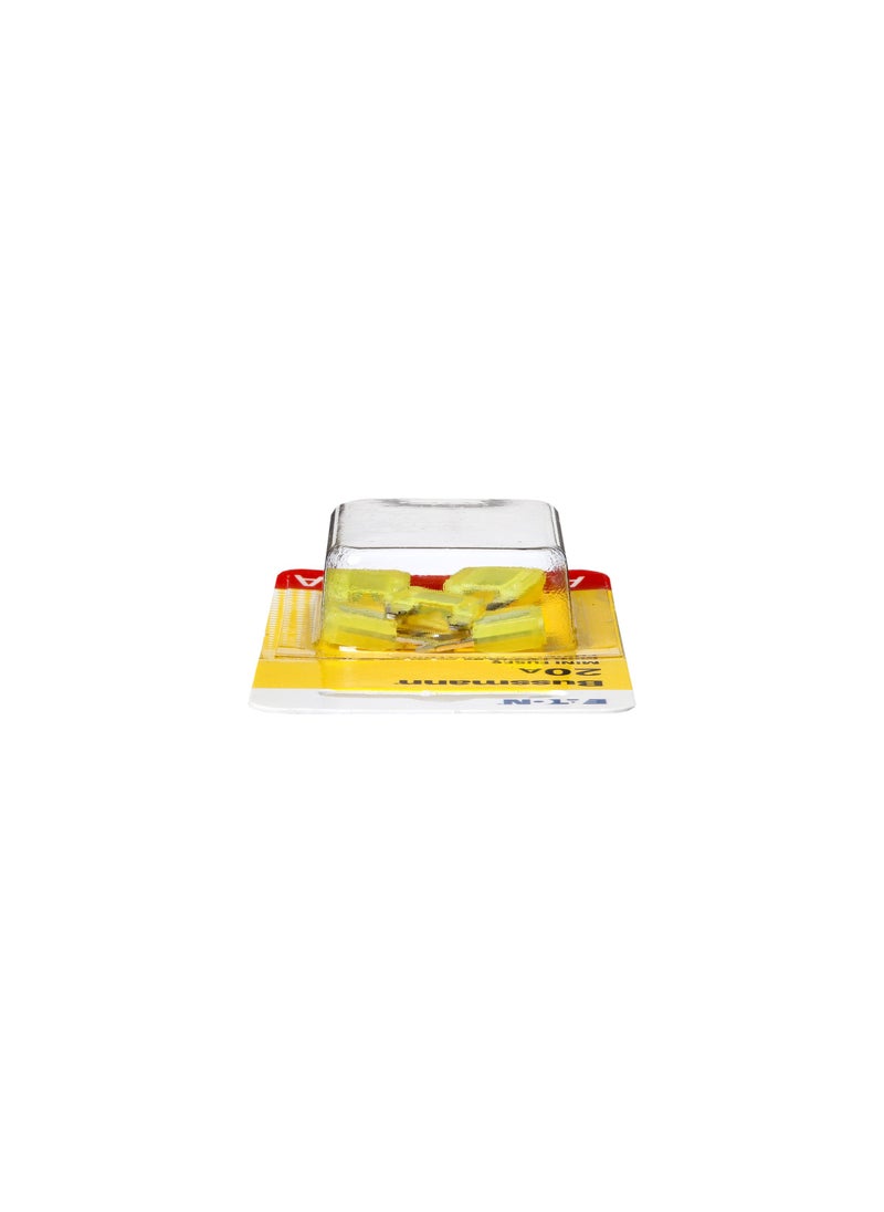 Bussmann Bussmann - BP/ATM-20-RP 0408.1332 BP/ATM-20 20 Amp Fast Acting Mini-Fuse,Yellow  - Image 5