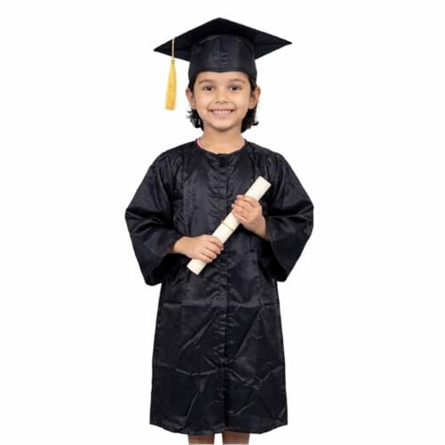 FancyDressWale Convocation Dress graduation gown with cap For Kids (5-7 YRS) - Image 1