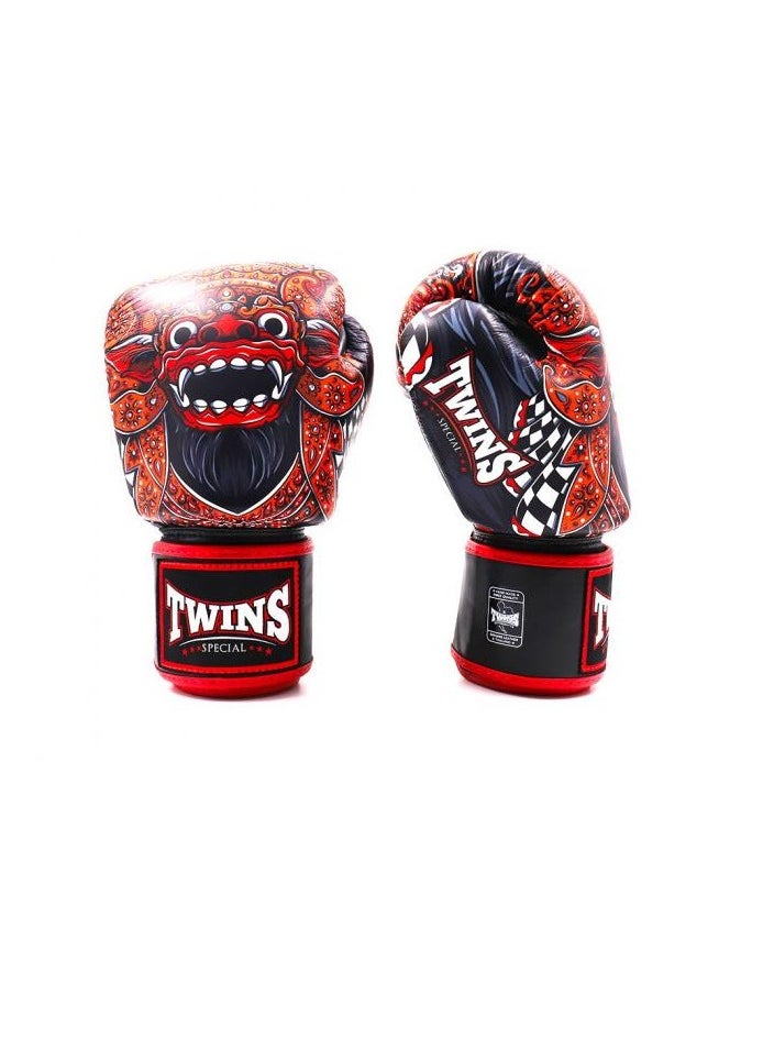 Twins Special - FBGVL3 FANCY BOXING GLOVES BARONG BLACK - Image 1