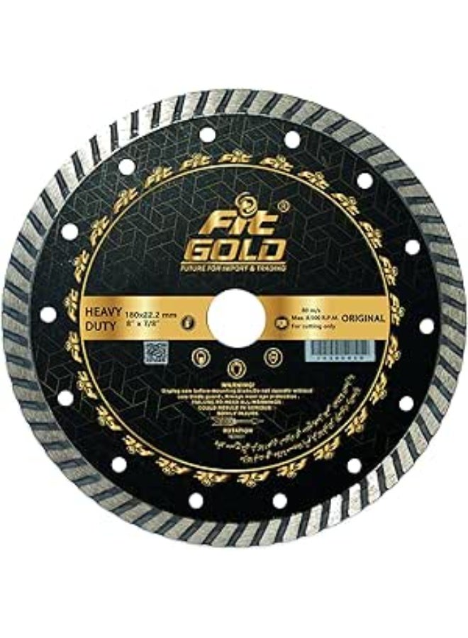 FIT GOLD 7-Inch Open Granite Cutting Disc – 14180510
