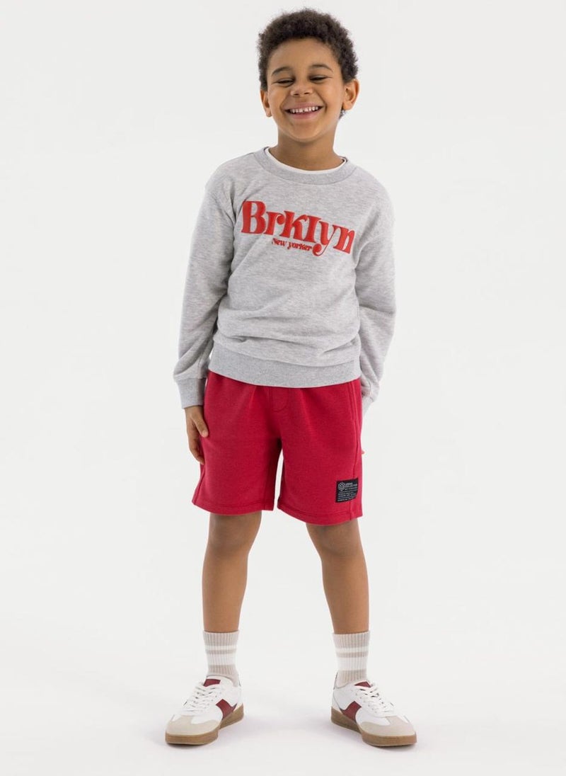 MINOTI Boys' Casual Sports Shorts - Image 1