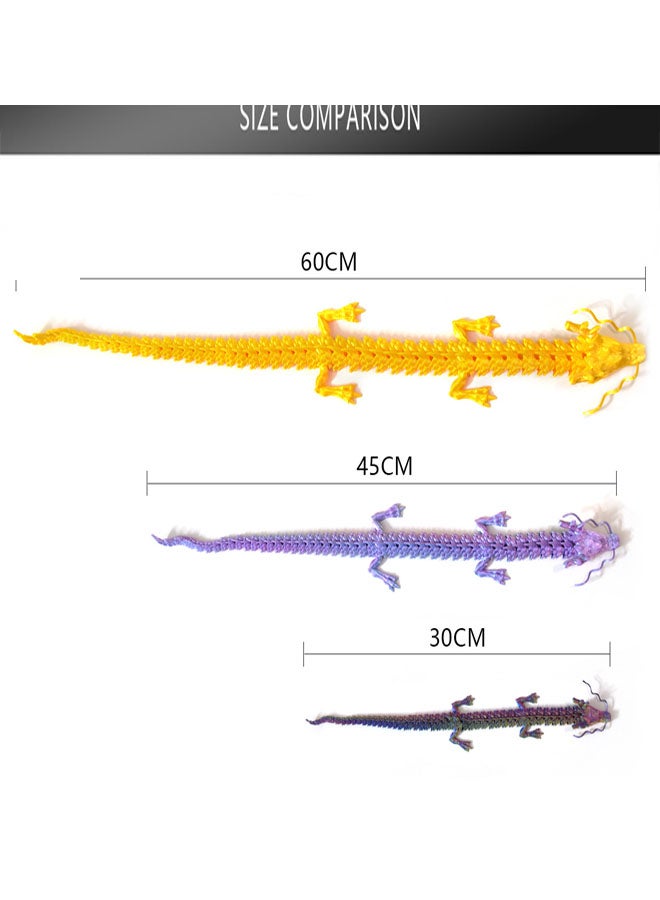 3D Printing Chinese Dragon Ornament Landscape Decoration Crafts Joints Movable Creative Hand Decorative Ornament - Image 3