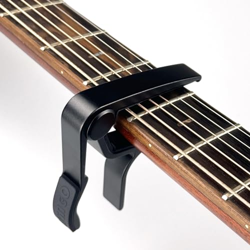 WINGO Guitar Capo for Acoustic and Electric Guitars with 5 Picks for Free, Black. - Image 5