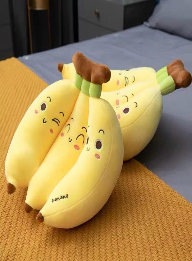 Space Enterprises Banana Bunch Pillow Soft Toys for Kids, Huggable Plush Doll Toy for, Pillow for, Room Decoration (30 cm) - Image 5