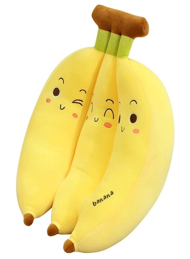Space Enterprises Banana Bunch Pillow Soft Toys for Kids, Huggable Plush Doll Toy for, Pillow for, Room Decoration (30 cm) - Image 2