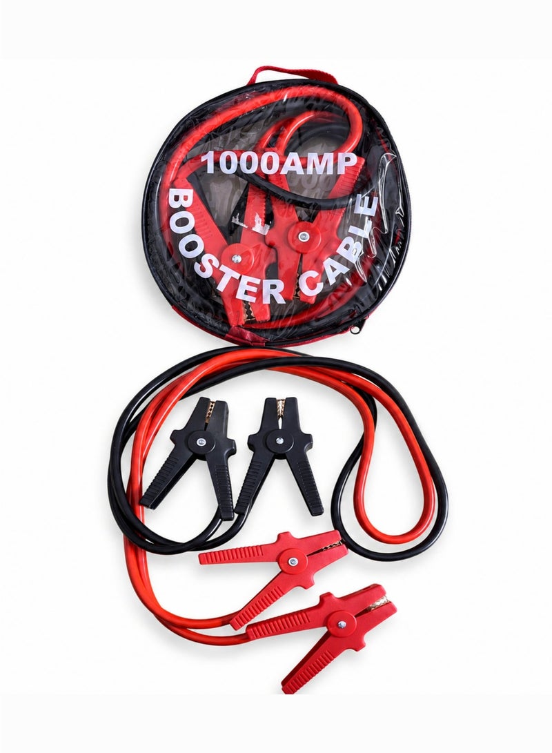 1000AMP Jumper Cable for Car Battery Emergency Start Kit with Carrying Bag Heavy Duty Booster Cable - Image 1
