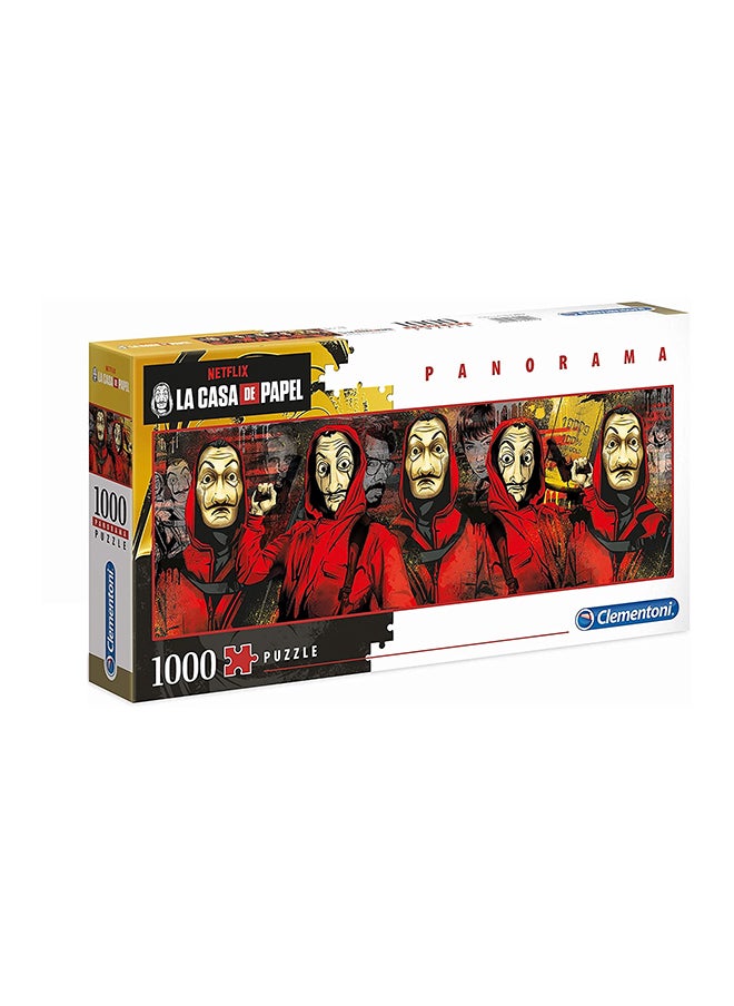 Clementoni Puzzle Panorama Lacasa De Papel 1000-Pieces  - Image 1