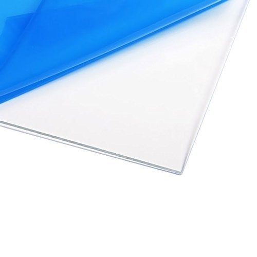 BIGMALL BIGMALL Transparent Acrylic Clear Plexiglas 5mm Sheet 12inch x 18inch DIY Projects 