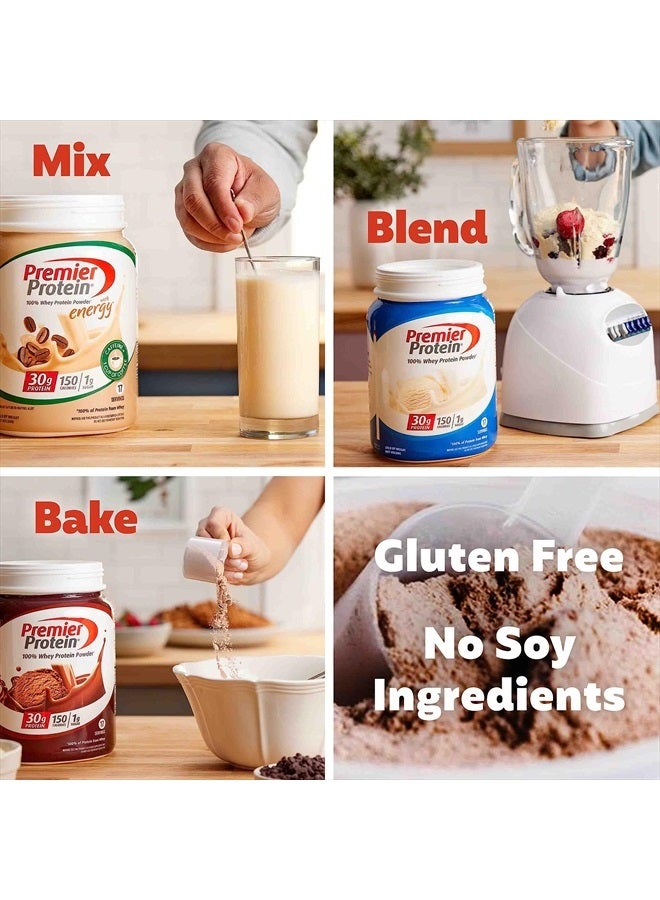 Premier Protein Powder, Vanilla Milkshake, 30g Protein, 1g Sugar, 100% Whey Protein, Keto Friendly, No Soy Ingredients, Gluten Free, 17 Servings, 23.3 Ounces - Image 4