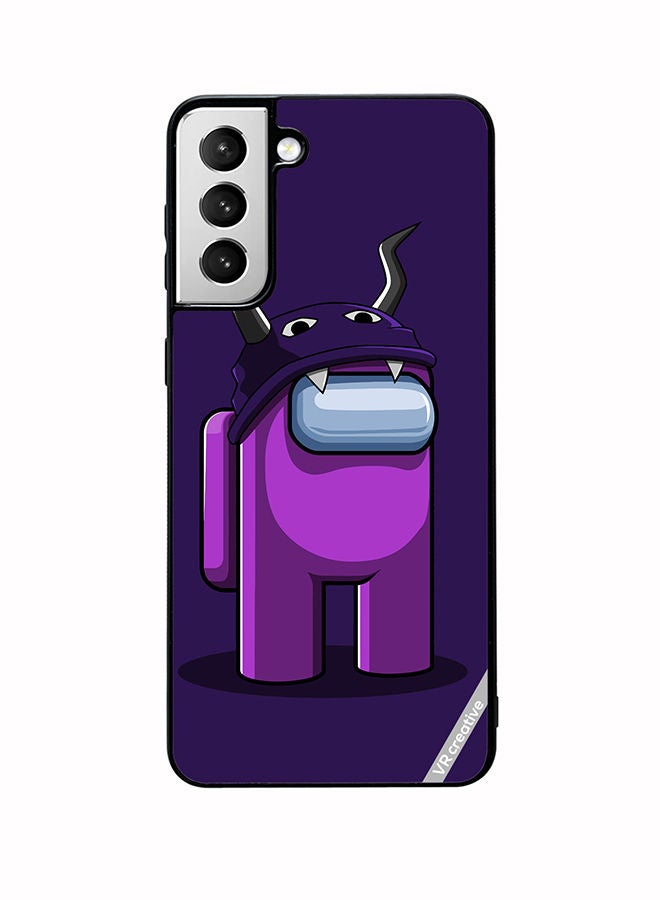 VR CREATIVE Protective Case Cover For Samsung Galaxy S22 Plus 5G Popular Game Among Us In Halloween Design Multicolour - Image 1
