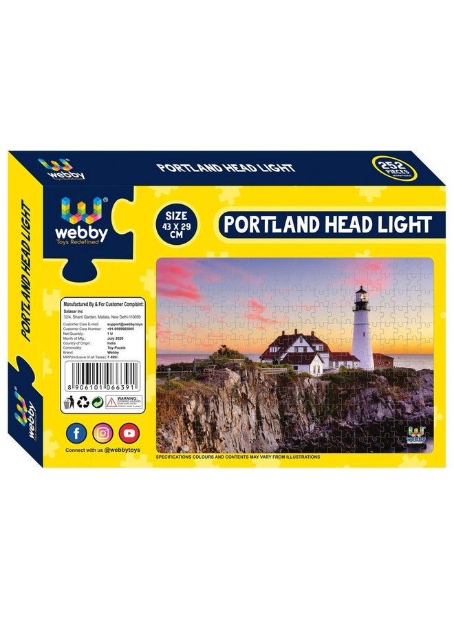 Webby Kids Portland Head Light Jigsaw Puzzle, 252 Pieces - Image 5