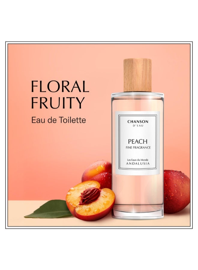 Chanson d'Eau عطر ليو دو موند بPeach للنساء 100 مل - Image 5