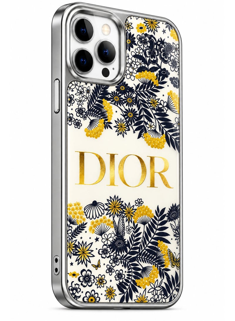 ديور جراب حماية متوافق مع iPhone 14 Pro Max بتصميمات متنوعة وإطار بمظهر لامع وظهر بنقشة كربون فايبر – حماية أنيقة وعصرية - Image 2