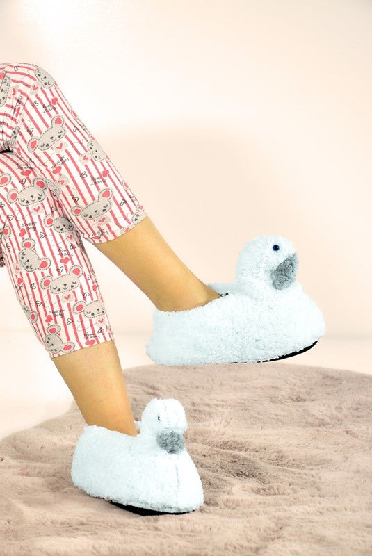 Odesa Ayakkabı Odesa Shoes Modaonn Women Animal Slippers Lama Home Boots  - Image 1
