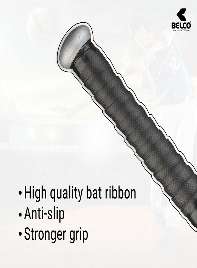 BELCO Wooden Baseball bat - Heavy Duty Solid Sports basebat | Ideal for self Defence | Made in India Wooden Finish Easy to Carry-Wood Base Ball bat (Silver) - Image 4