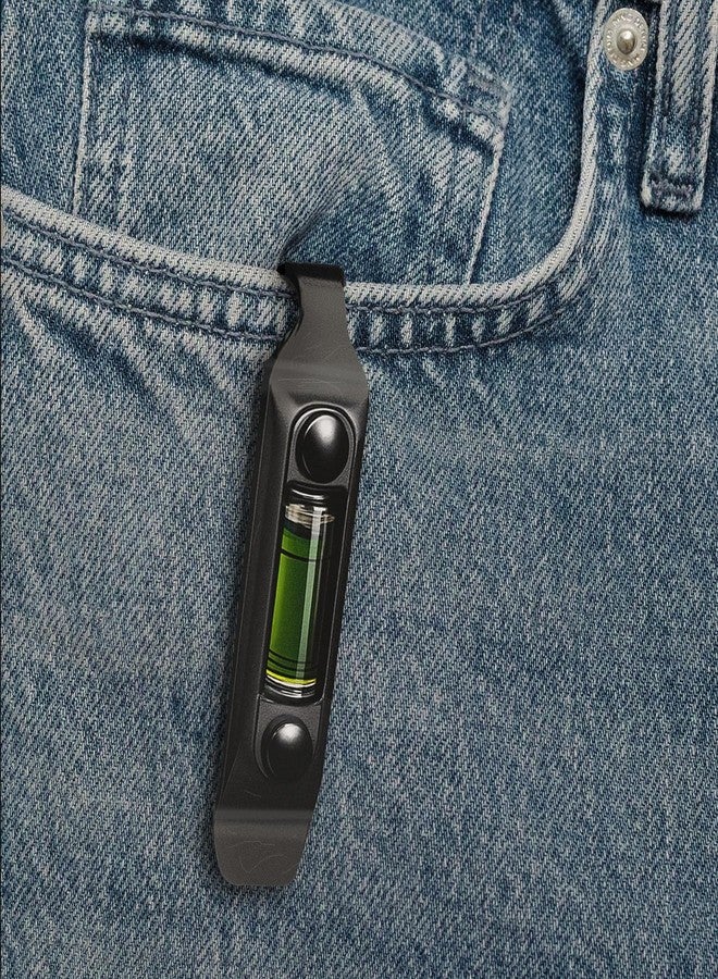 Galvanox Pocket Clip for Leatherman with Built-in Level and Quick Release Lanyard Ring, Fits Charge/Wave/Surge Multitool Models and more, Durable Carbon Steel (Black) - Image 4