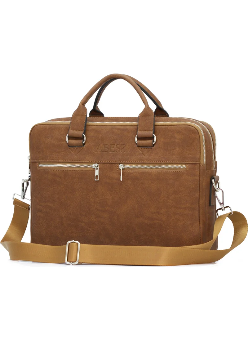 Abess Briefcase , 3 Compartment Briefcase , Laptop Compartment