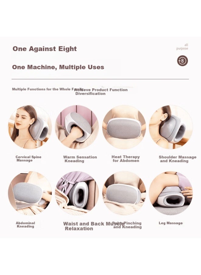 Cloris German Abdominal Massager Waist Massager Automatic Belly Kneading Device For Bloating Constipation Gas Relief Stomach Massage Tool Gift For Parents And Wife N701 - Image 2