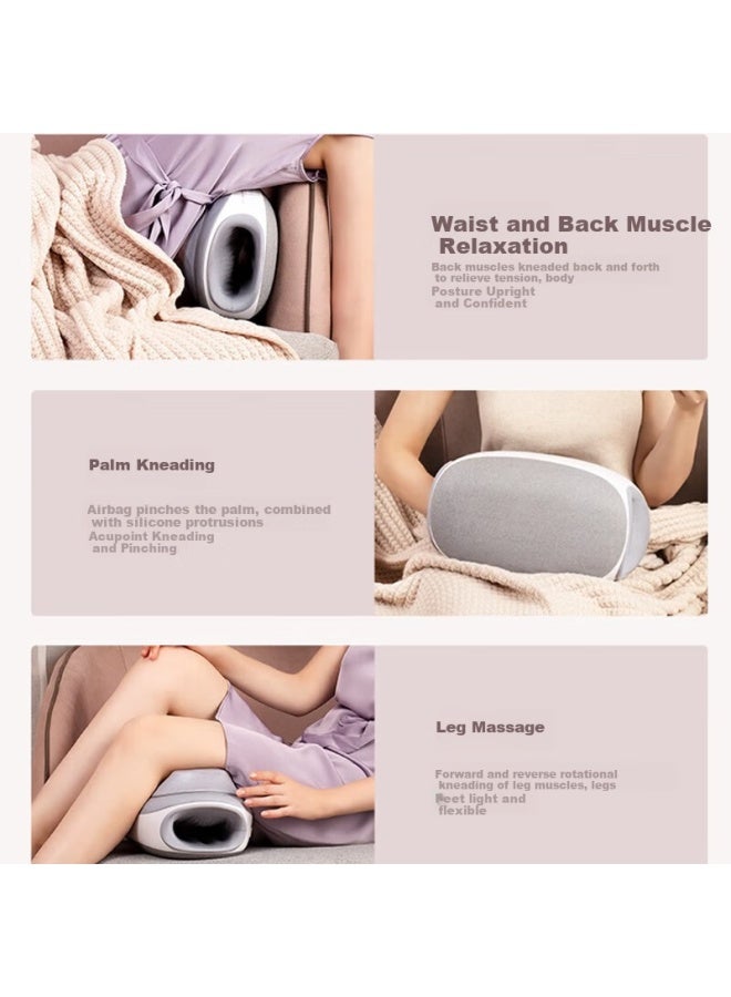 Cloris German Abdominal Massager Waist Massager Automatic Belly Kneading Device For Bloating Constipation Gas Relief Stomach Massage Tool Gift For Parents And Wife N701 - Image 1