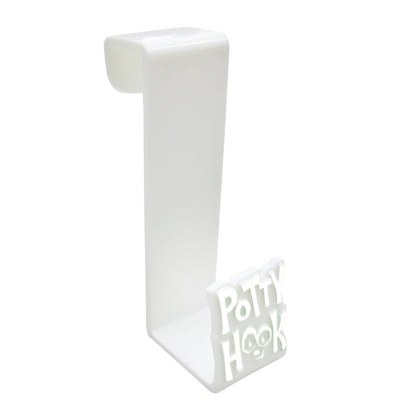 Ginsey Idea Factory Potty Hook/Storage Hook - Potty Training Storage, White (00577) - Image 1