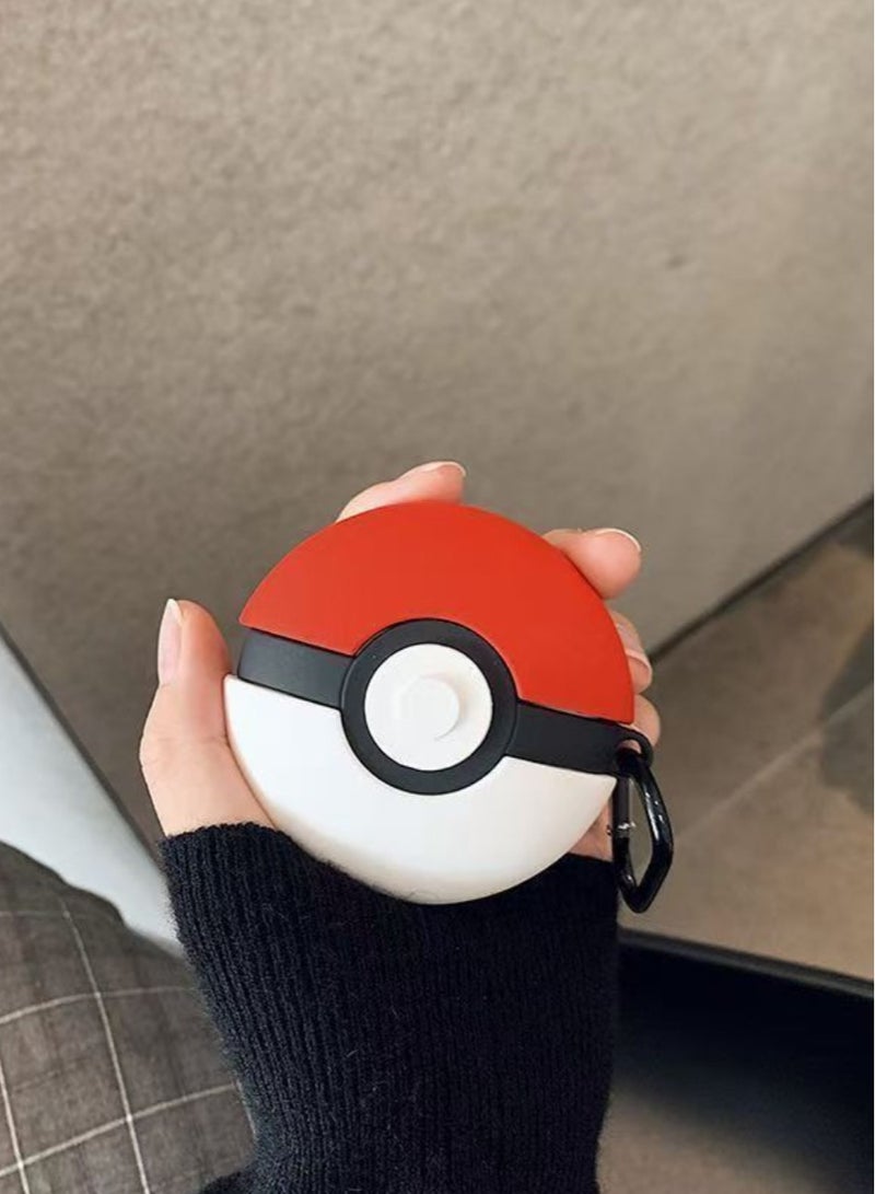 UrbanNest For Huawei Freeclip, Silicon Protective Case with Hook, Poke Ball, Cute Cartoon, Funny, Gift - Image 4