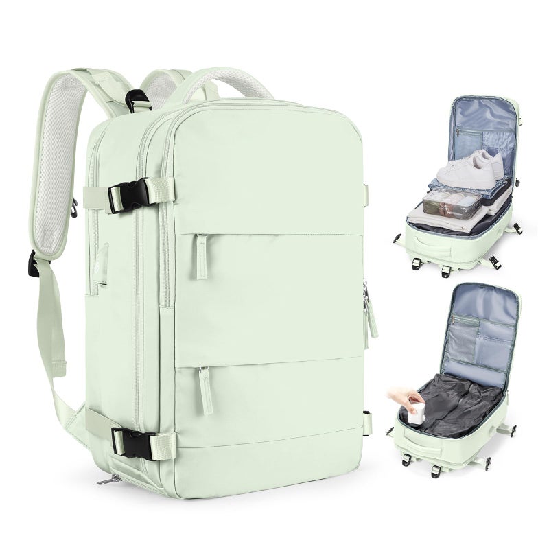 coofay Vacuum Backpack Travel with Pump Vacpack Travel Backpack with Vacuum System Compression Backpacks - Image 2