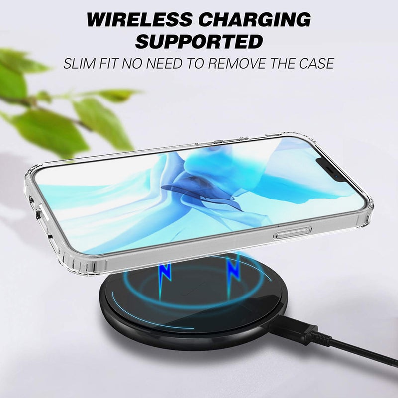 📱 غطاء حماية شفاف من الأكريليك لهاتف آيفون للاستخدام اليومي بتصميم عصري - Image 2