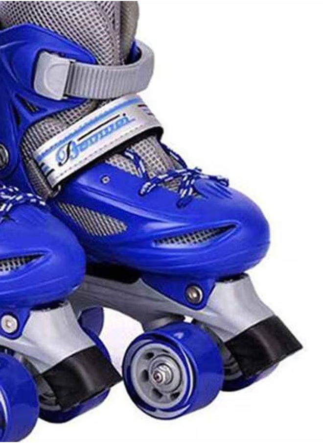 Generic - Skating Shoes, Children's Inline Skates, Beginner Design Roller Skates, Carbon Adjustable Skate Shoes, for Boys And Girls, S, 31-34cm - Image 1