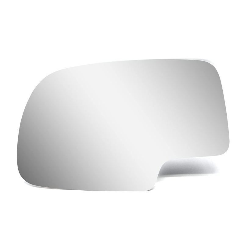 BOOLEE Mirror Glass Replacement fit for 19992006 GMC SIERRA CHEVY SILVERADO 20002006 GMC YUKON CHEVY SUBURBAN TAHOE Driver Left Side Flat Glass With Adhesives
