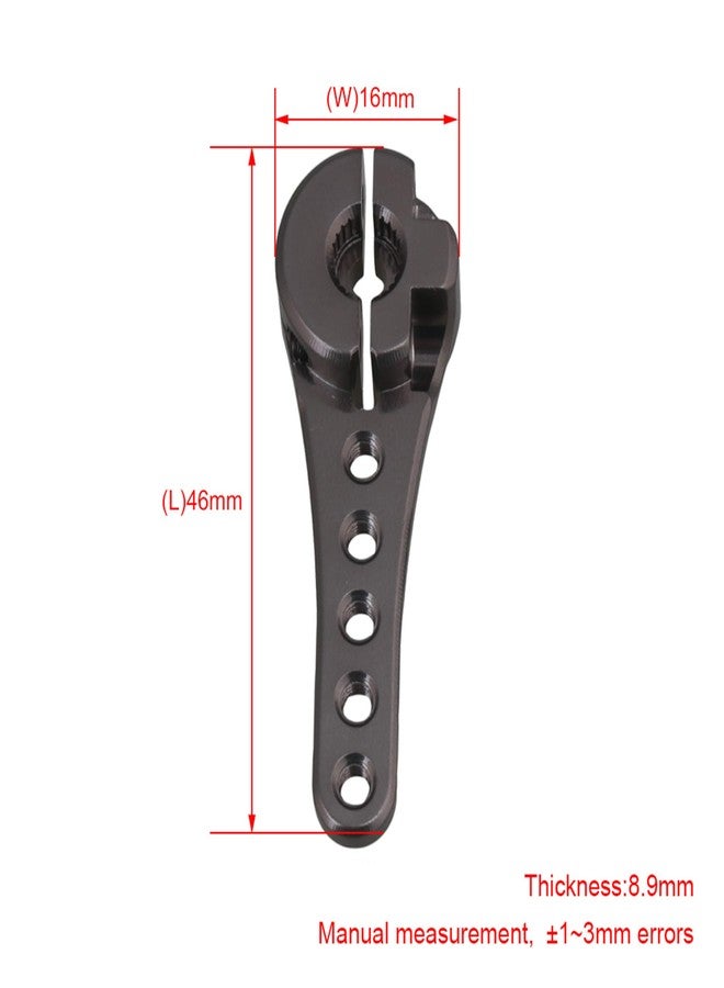 Mxfans Titanium Al. Upgrade Servo Horn Steering Arms Parts 25T N10242 RC1:8 1:10 - Image 5