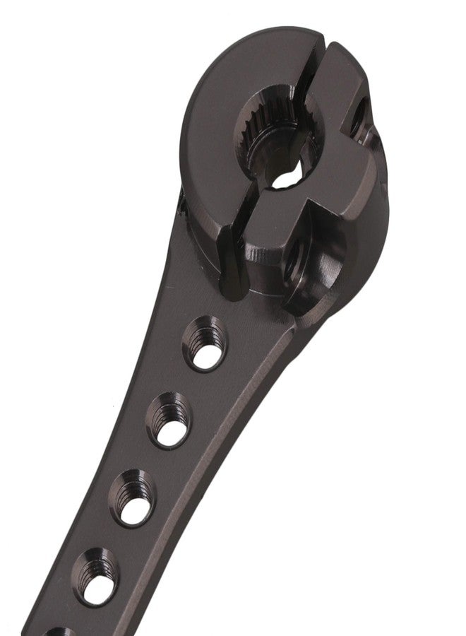 Mxfans Titanium Al. Upgrade Servo Horn Steering Arms Parts 25T N10242 RC1:8 1:10 - Image 4