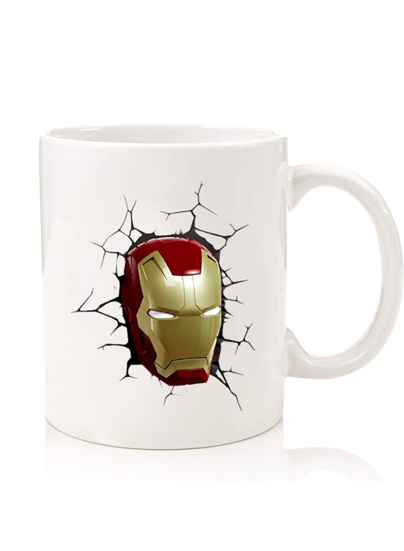 Theodor Premium Quality Two Sided Printed Coffee Mug Tea Cup For Home Office, Kids Men Women Iron man - Image 1