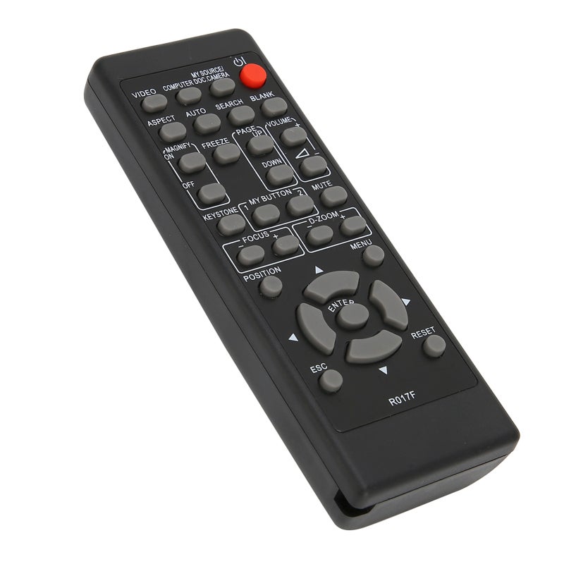 جهاز تحكم عن بعد بديل لبروجيكتور هيتاشي R017F CP-X2520 CP-X253 CP-X254 - ريموت بديل مخصص مع أزرار وصول كاملة - جهاز تحكم عن بعد محمول كإكسسوار للبروجيكتور - Image 2