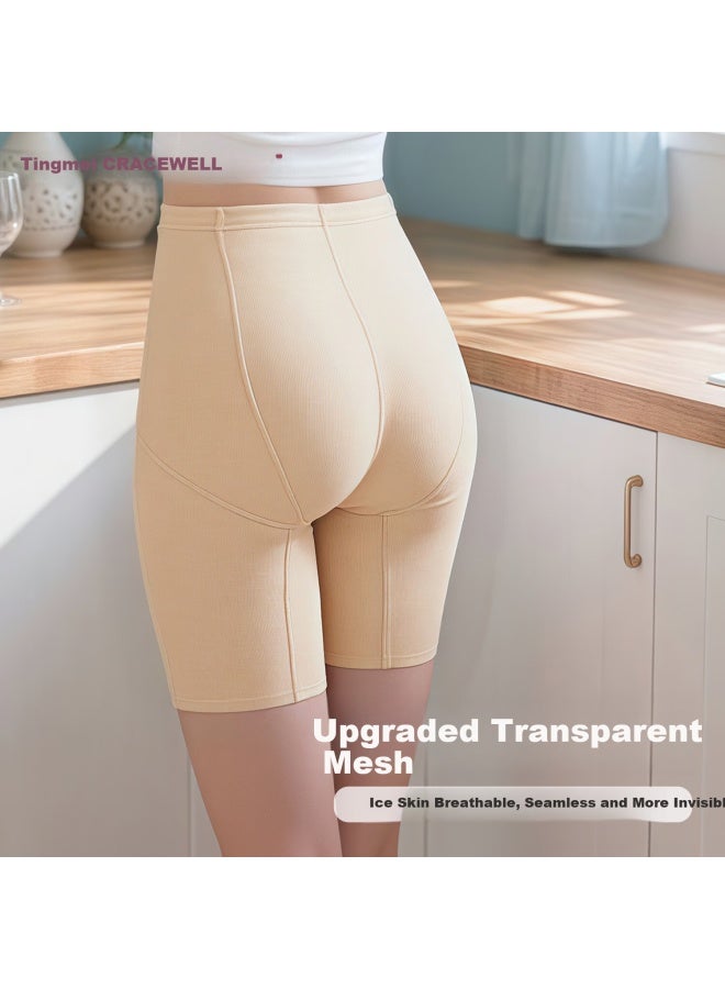 Gracewell High-waist Tummy Control Lifting Safety Shorts Seamless Antibacterial 3-in-1 Anti-exposure Non-chafing Underwear - Image 2