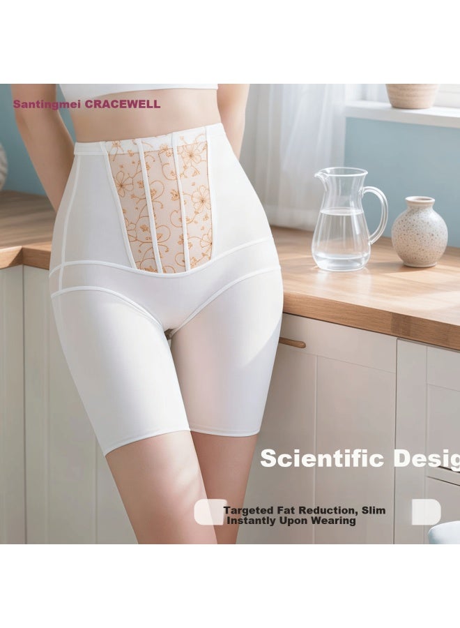 Gracewell High-waist Tummy Control Lifting Safety Shorts Seamless Antibacterial 3-in-1 Anti-exposure Non-chafing Underwear - Image 3